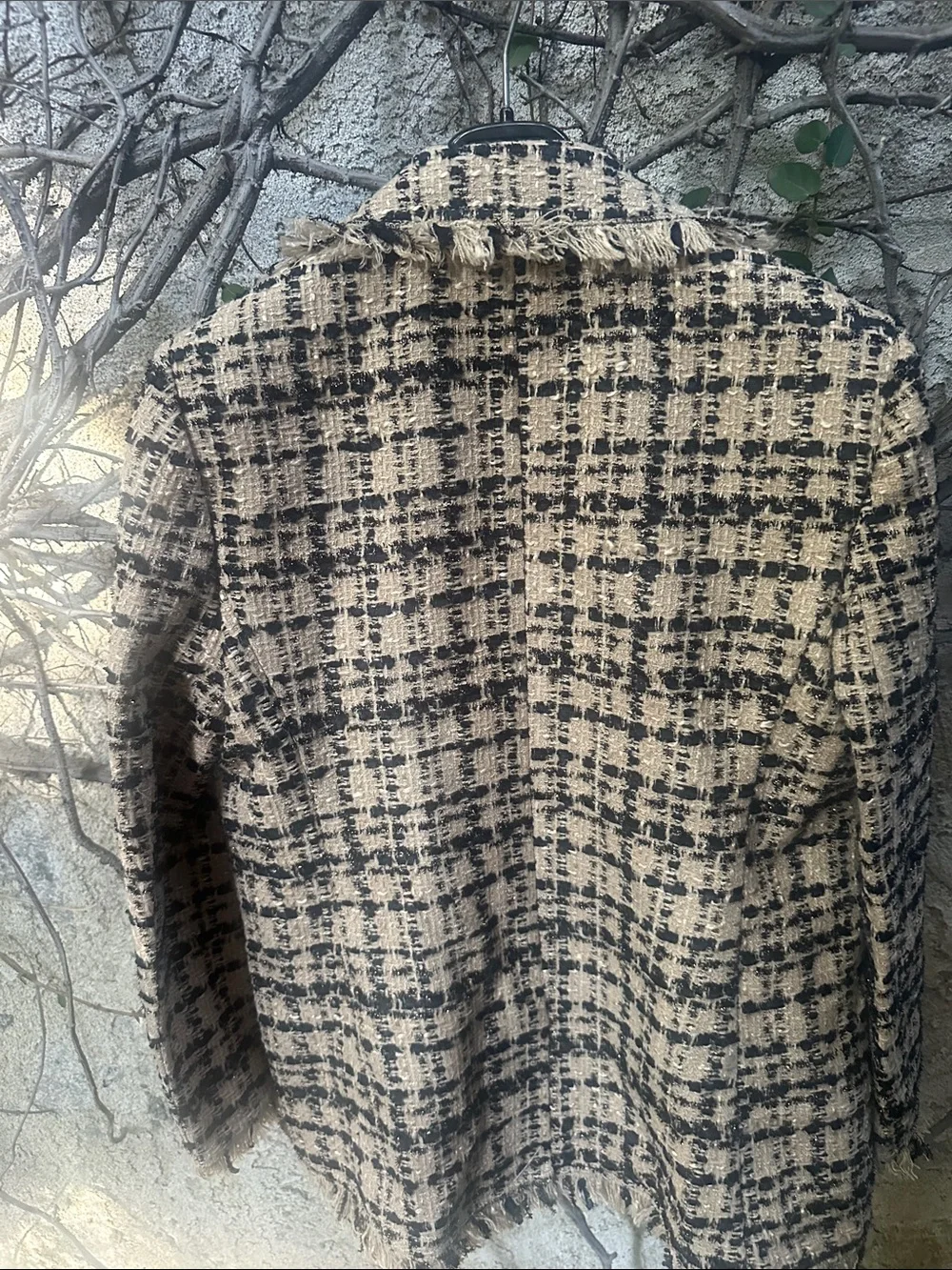 Kate Spade bi-color tweed Blazer